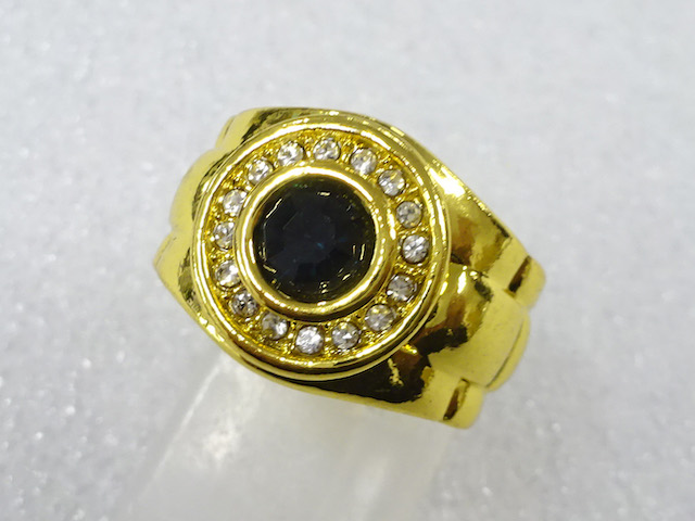 COLORED STONE FASHION RING / JP SIZE 11
